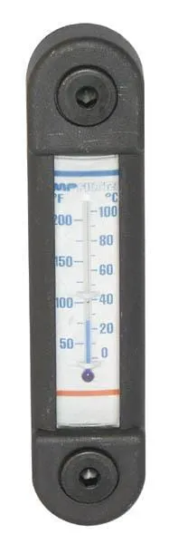 Vizuální indikátor hladiny oleje s teploměrem, typ LVA-TA