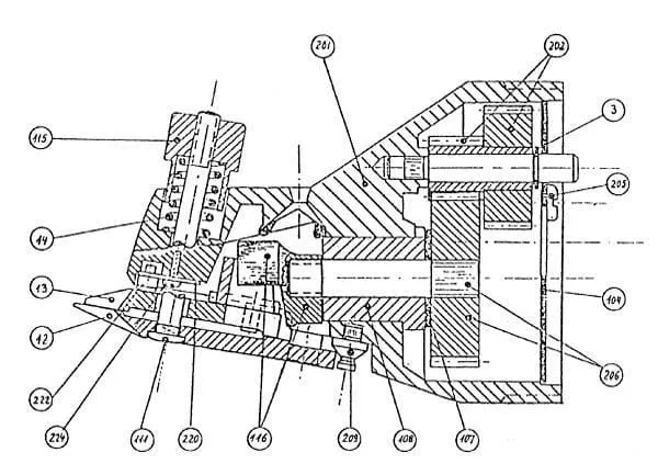 Příslušenství Lister, střihací hlava dobytek/koně, typ 1-TD