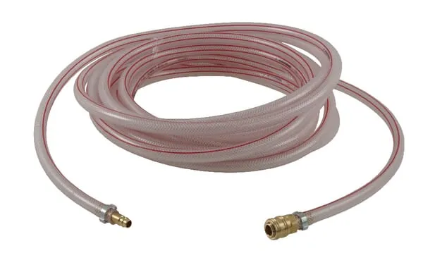 Předem sestavená PVC hadice s výpletem