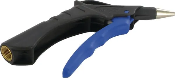 Plastová ofukovací pistole, krátká