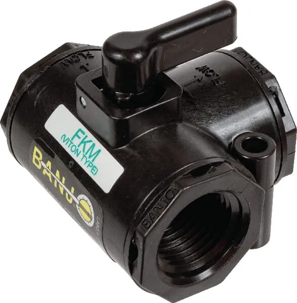 Ventil 1/2" boční 3x vnitřní závit NPT