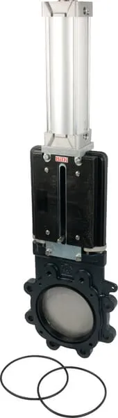 Originální výrobek BP – deskové šoupátko Locker BiDi – pneumatické ovládání