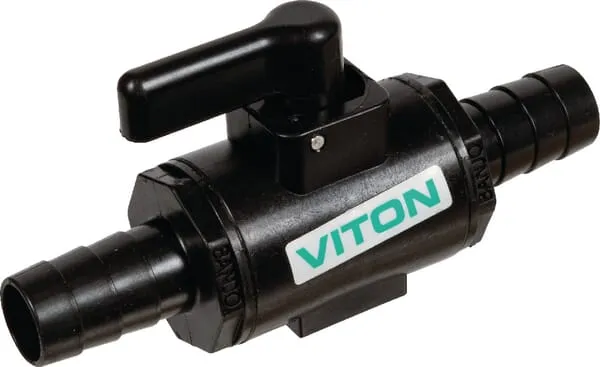 Kulový kohout, 2× 3/8" hadicová koncovka