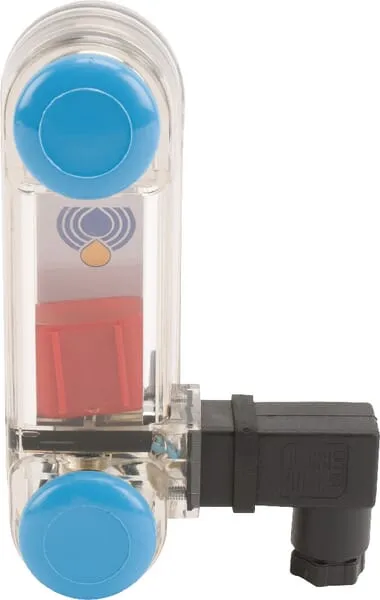 Ukazatele hladiny oleje s ukazatelem teploty a spínačem, typ LVK