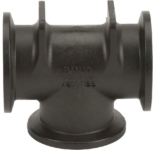 Přírubový T-kus 2"