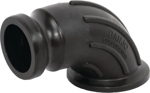 Přírubová spojka x Camlock vnější závit 90°