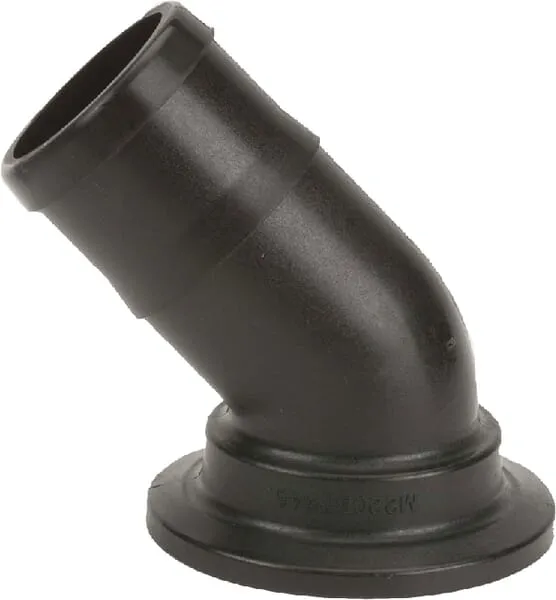 Přírubová spojka Banjo, 45°, s hadicovými přípojkami