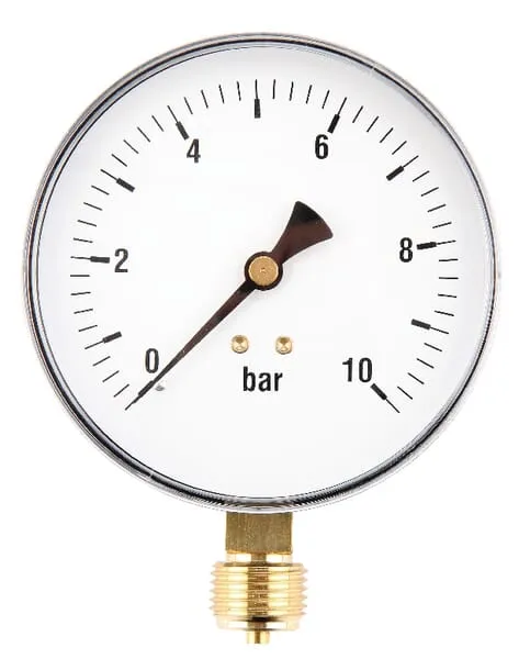 Manometr Ø100 0-10bar ½"