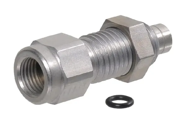 Spojky manometru, přepážkové, s připojením měřicího bodu