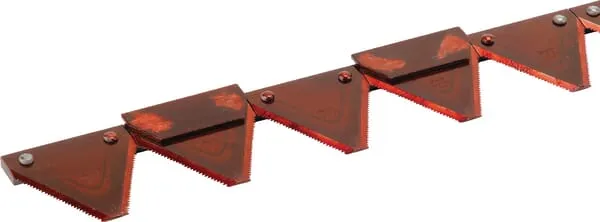 Žací kosa dole ozubená