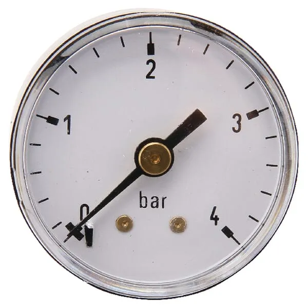 Manometr O40 0-4bary ⅛" vzadu