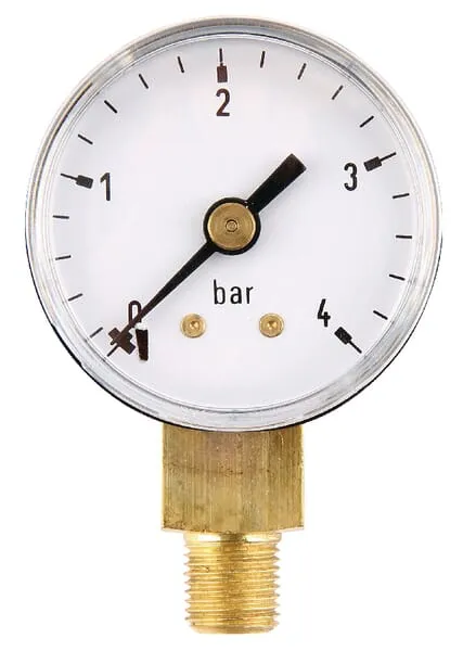 Manometr O40 0-4bary ⅛" dole