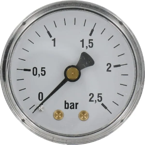Manom.0-2,5bar Ø50 1/4" ocel.