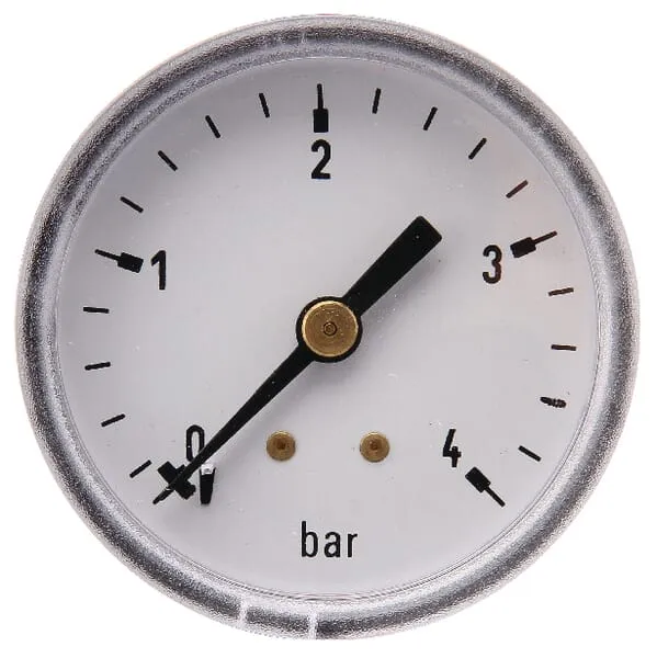 Manometr O50 0-4bary 1/4" vzadu
