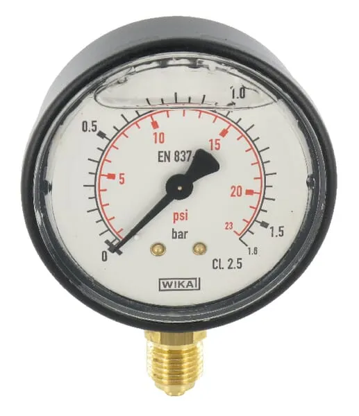 Manometr O63 0-1,6baru ¼" dole