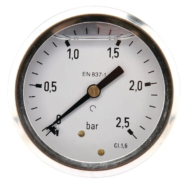 Manometr O63 0-2,5baru ¼" vz.