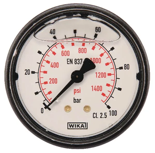 Manometr O63 0-100barů 1" vz.