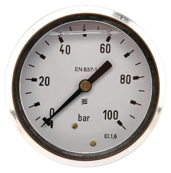 Manometr O63 0-100barů ¼" vz.