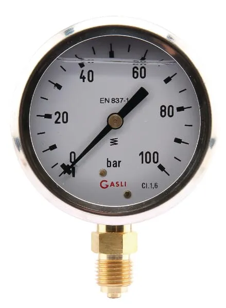 Manometr Ø 63 0-100 bar 1/4" dolní