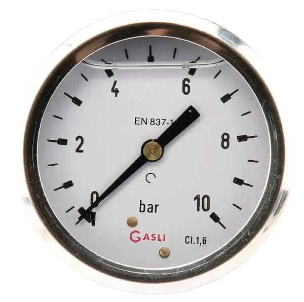 Manometr O63 0-10barů ¼" vz.