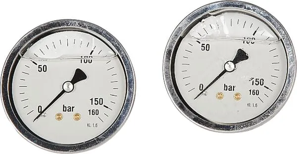 Manometr Ø63 0-160 ¼“ vzadu