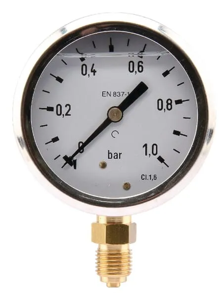 Manometr Ø 63 0-1bar 1/4" dolní