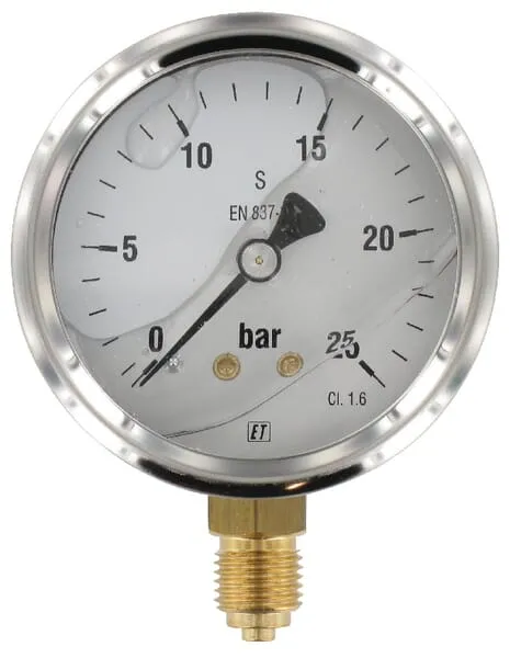 Manometr Ø 63 0-25 bar 1/4" dolní