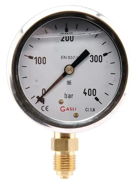 Manometr Ø 63 0-400 bar 1/4" dolní