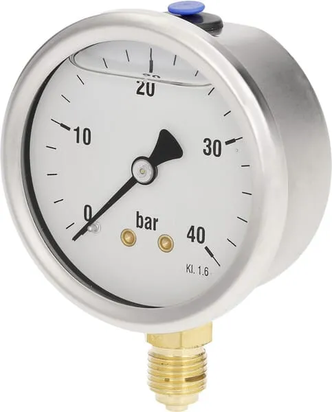 Manometr Ø 63 0-40 bar 1/4" dolní