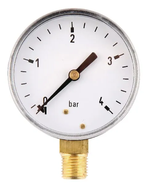 Manometr O63 0-4bary 1" dole
