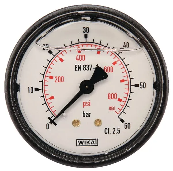 Manometr O63 0-60barů 1" vz.