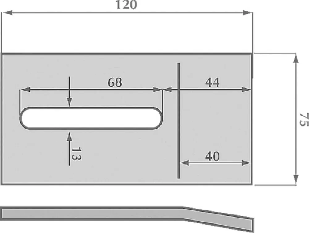 Originální pákové šoupátko MZ