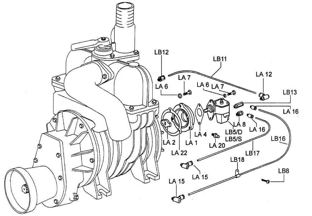 Automatické mazání pro MEC 6500 - 8000