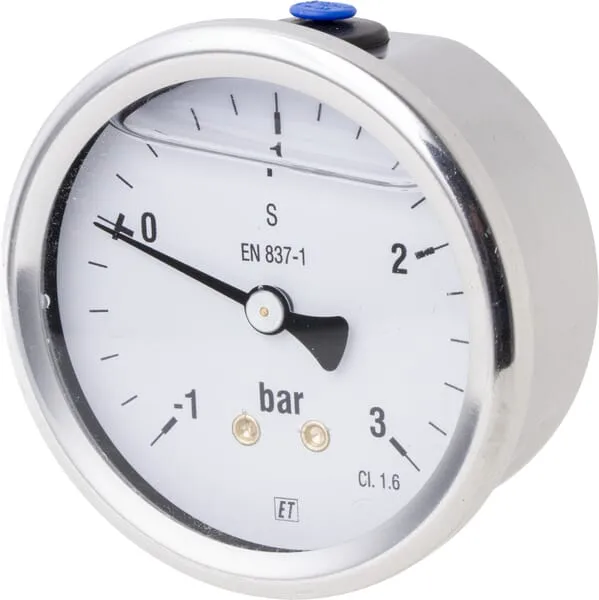 Manometr Ø 63 -1+3 bar