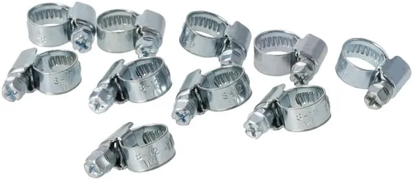 Svorky hadice - zinkované 9 mm