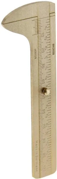 Kapesní posuvné měřítko z mosazi