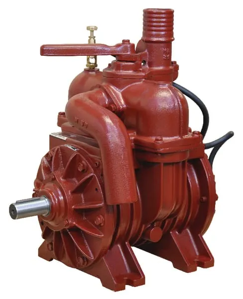 Vakuové čerpadlo BP, pohon klínovými řemeny, CCW rotace