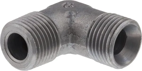 Kolena 90°, šroubovací přípojka BSP x vnější závit BSP
