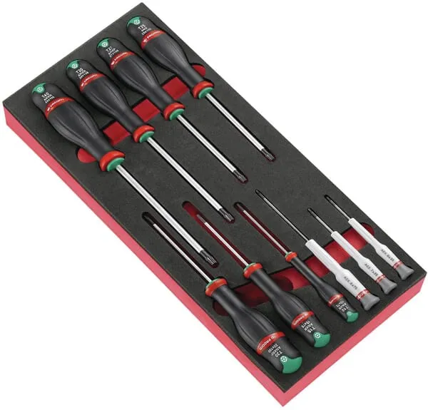 MODM.AT6 modul se šroubováky Protwist® v pěně