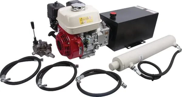 Kompaktní agregát typ MPP85F "Splitter- KIT" s příslušenstvím, jako stavebnice pro štípačku dřeva