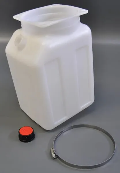 PE-nádrž, 3 litry + montážní sada