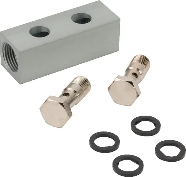 Blok rozdělovače 1/8"