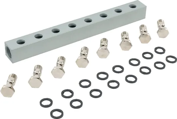 Blok rozdělovače 1/8"