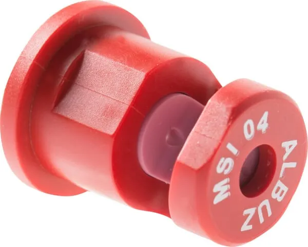 Štěrbinová postřikovací tryska MSI 04 červená
