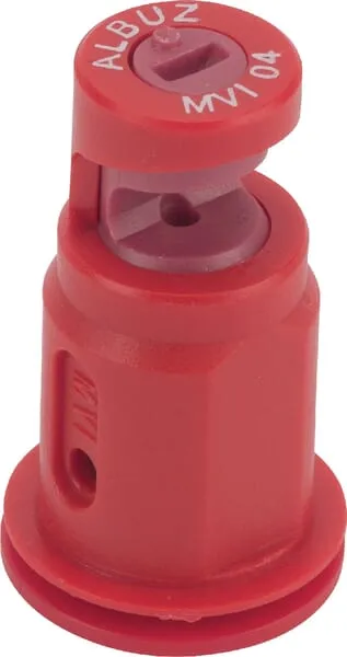 Tryska MVI 150° 04, červená, keramika, Albuz