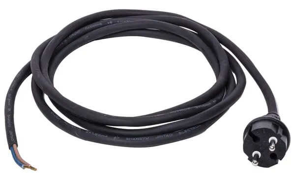 Náhradní kabel se zástrčkou 3m 2x1,5
