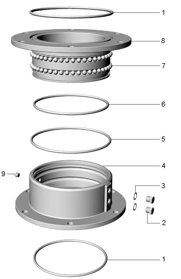 Rotační spojky / příslušenství