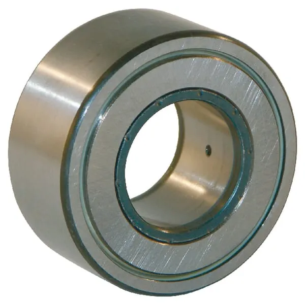 Korunková vodicí kladka s vnitřním kroužkem a osovým vodičem