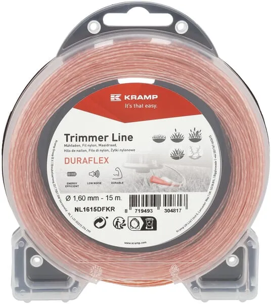 Žací struna Ø 1,6x15, Kramp DuraFlex