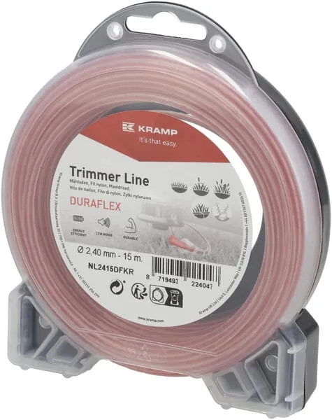 Žací struna Ø 2,4x15 m, Kramp DuraFlex